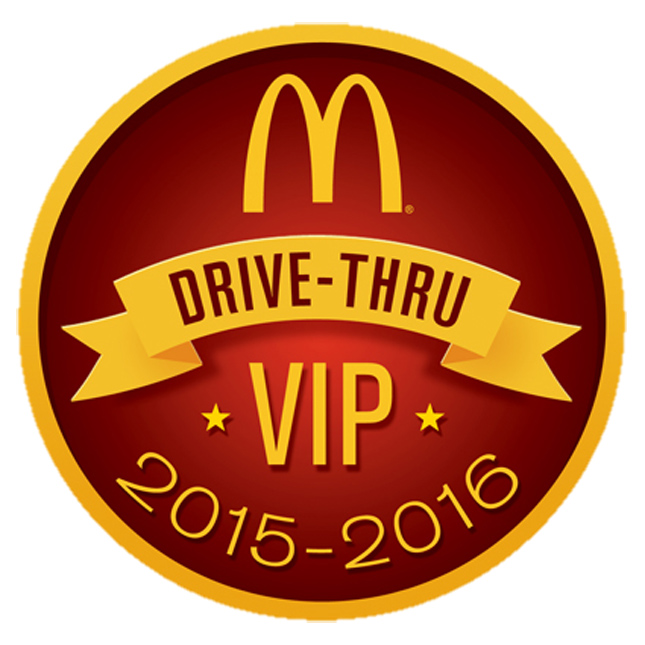 McDonald's VIP sticker