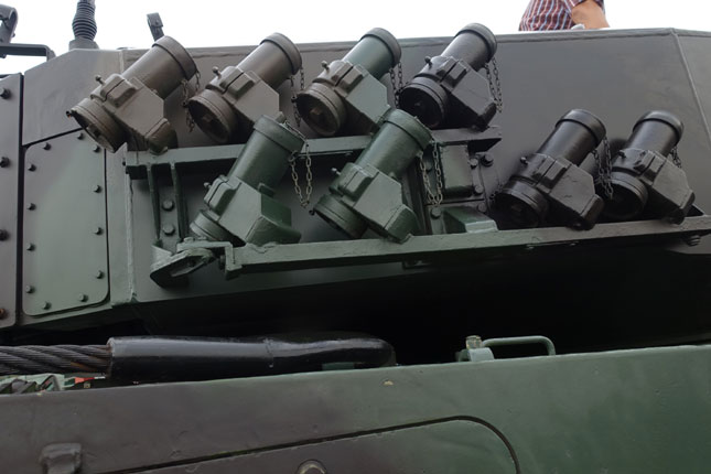 Leopard tank in Indonesia