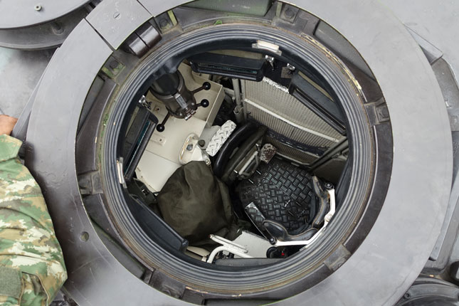 Leopard tank in Indonesia