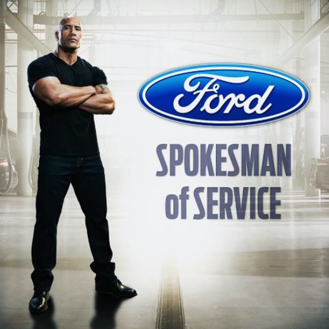Dwayne 'The Rock' Johnson for Ford