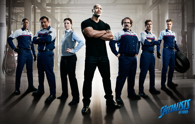 Dwayne 'The Rock' Johnson for Ford