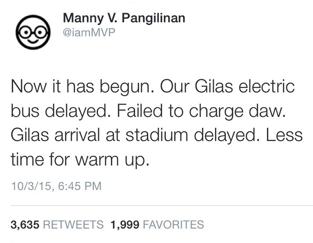 Manny V. Pangilinan tweet