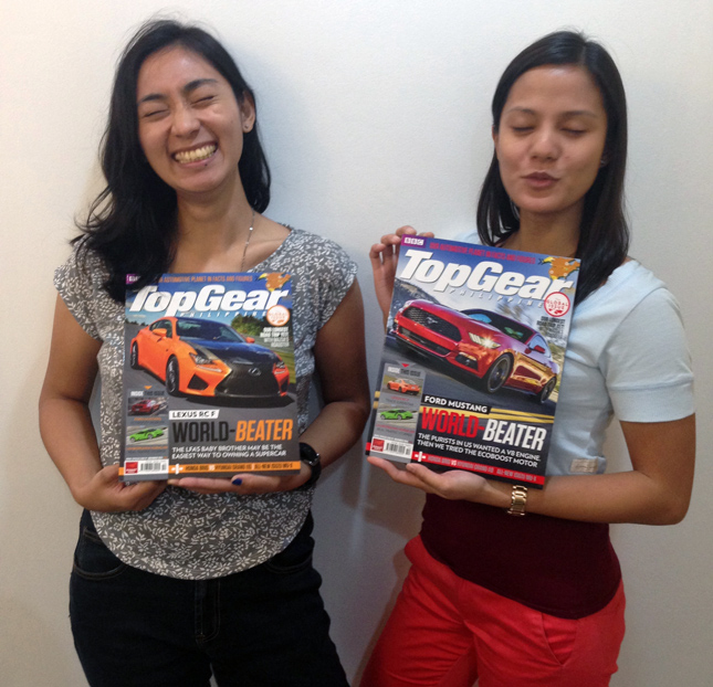 Top Gear PH office crushes