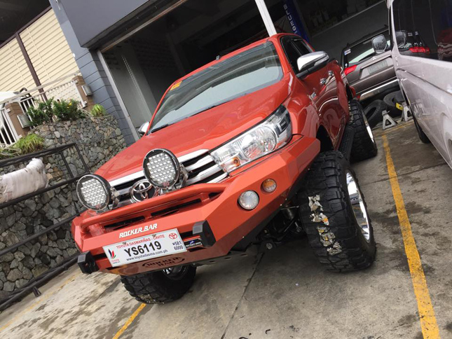 Modified Toyota Hilux