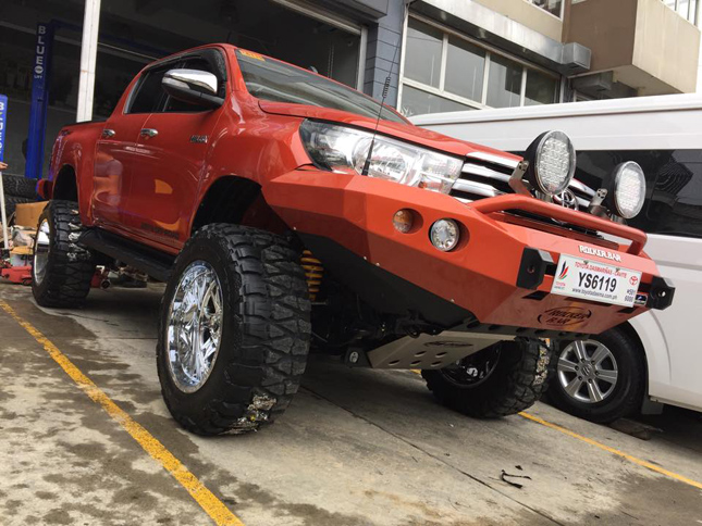 Modified Toyota Hilux