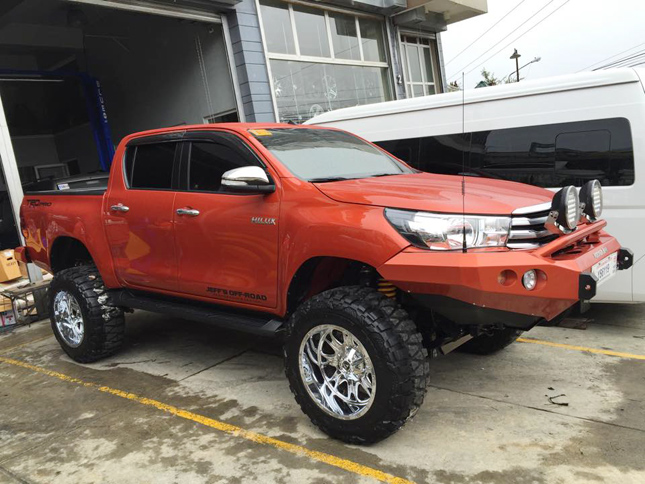 Modified Toyota Hilux