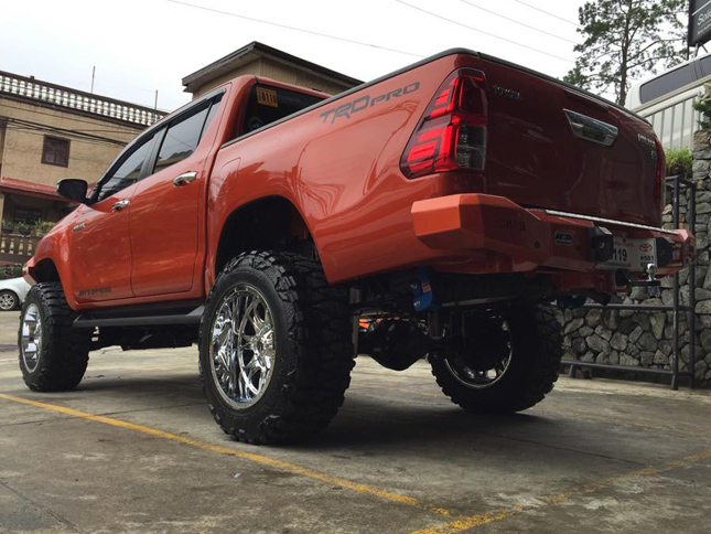 Modified Toyota Hilux