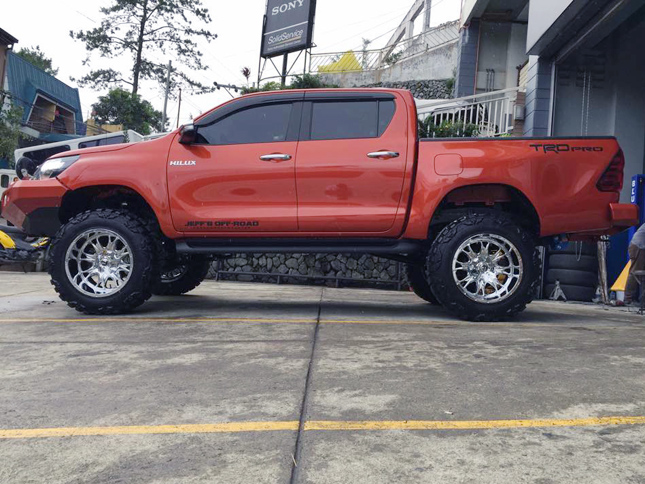 Modified Toyota Hilux