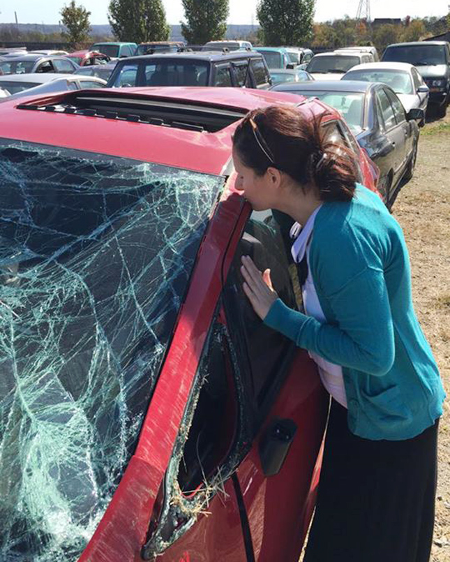 Mandie Tuttle Parker's Honda Fit