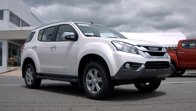Isuzu test drive in Thailand