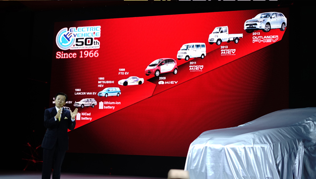 Mitsubishi eX Concept at Tokyo Motor Show