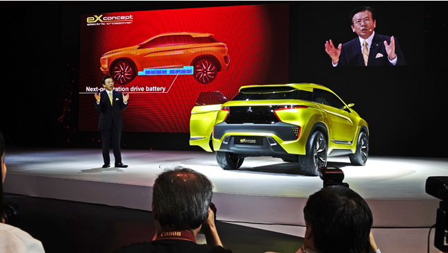 Mitsubishi eX Concept at Tokyo Motor Show