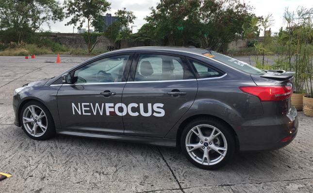 New Ford Focus sedan