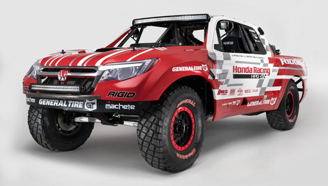Honda Ridgeline Race Truck