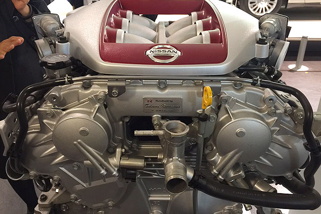 Takumi Kurosawa's Nissan GT-R engine