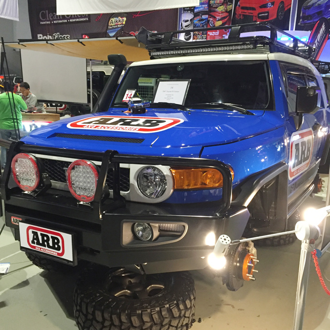Toyota FJ Cruiser at 2015 Manila Auto Salon
