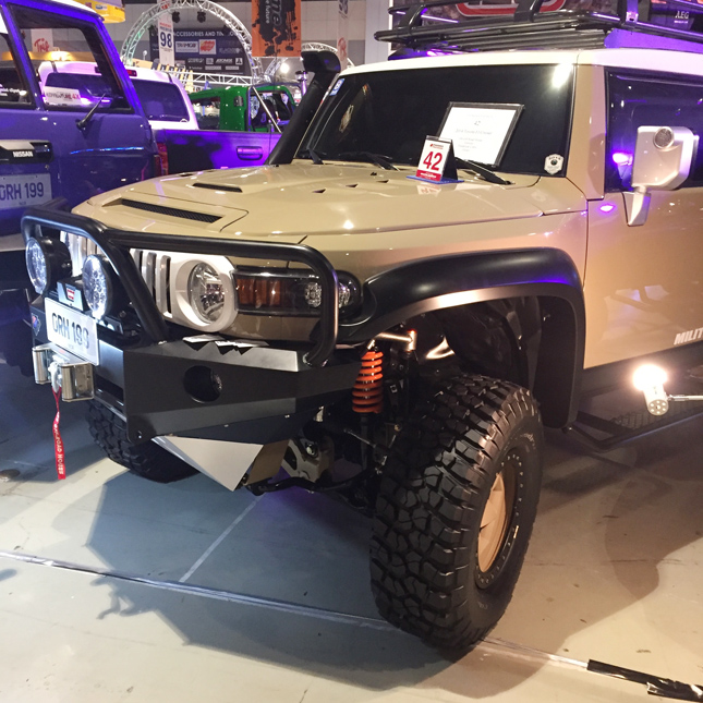 Toyota FJ Cruiser at 2015 Manila Auto Salon
