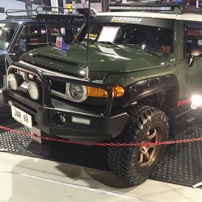 Toyota FJ Cruiser at 2015 Manila Auto Salon