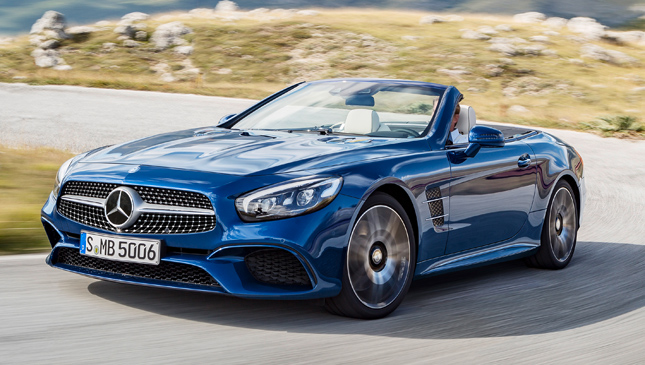 Mercedes-Benz SL facelift