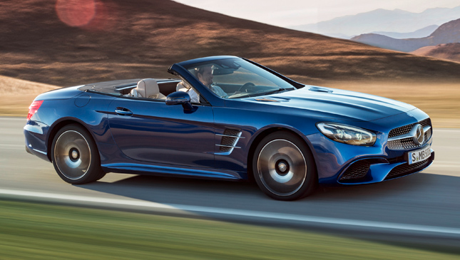 Mercedes-Benz SL facelift