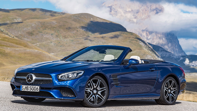 Mercedes-Benz SL facelift