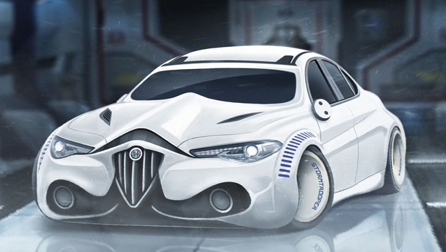 Star Wars as cars