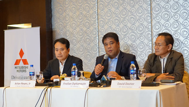 Mitsubishi SUA presscon