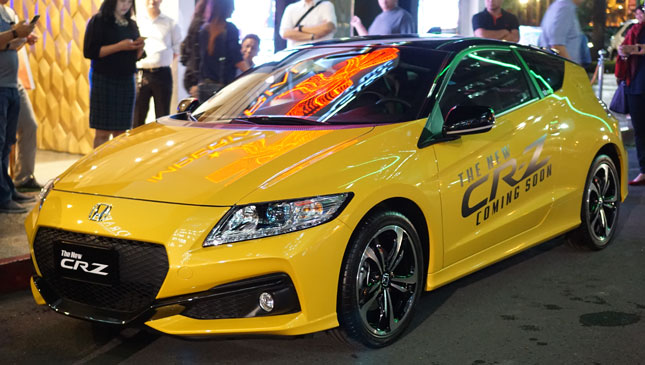 Honda CR-Z update