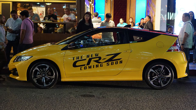 Honda CR-Z update