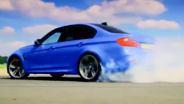 BMW M3 on Top Gear