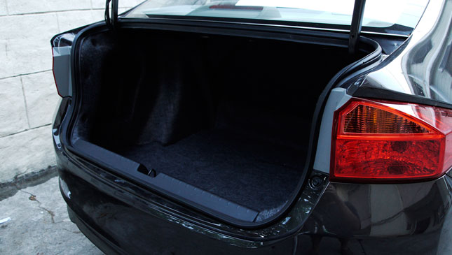 Honda City trunk Honda City trunk