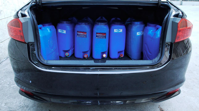 Honda City trunk Honda City trunk