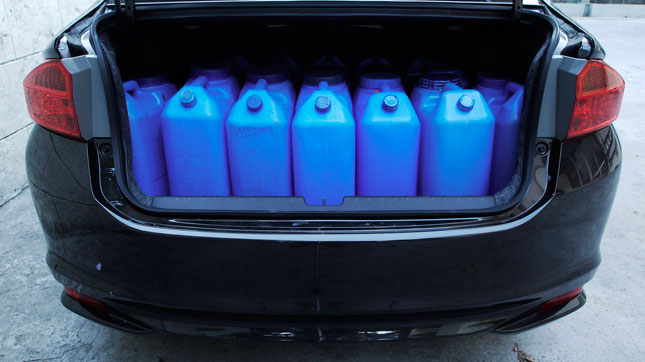 Honda City trunk Honda City trunk