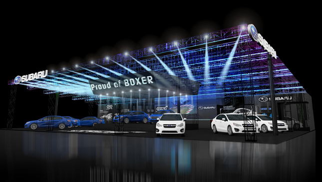 Subaru Tokyo Auto Salon Display