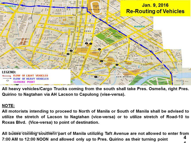 MMDA advisory