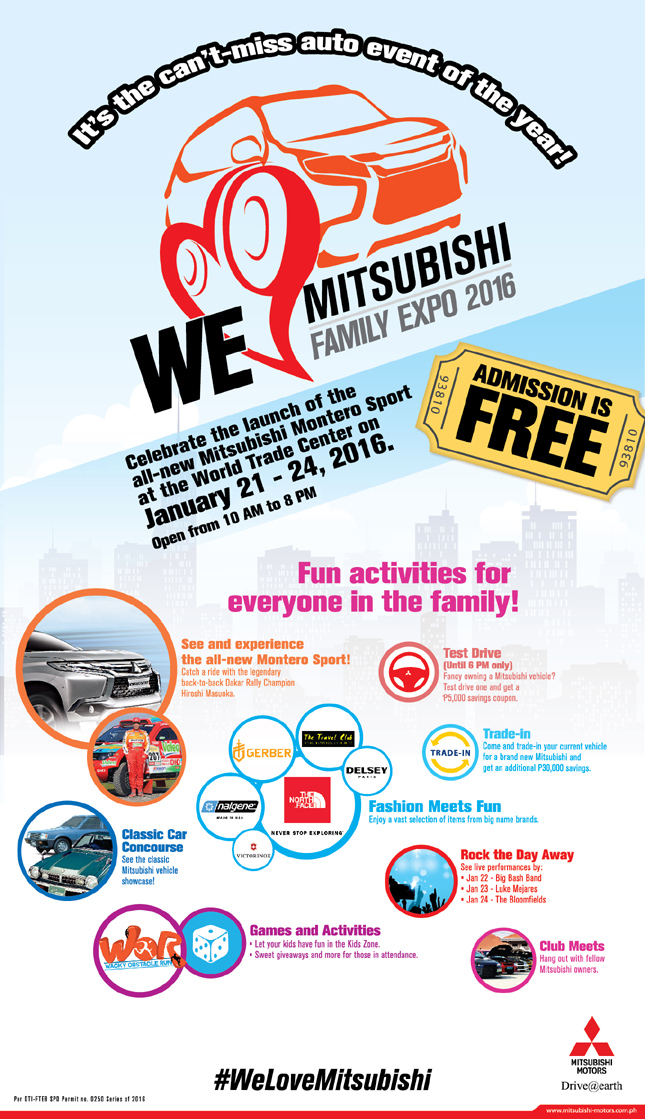 Mitsubishi Family Expo poster