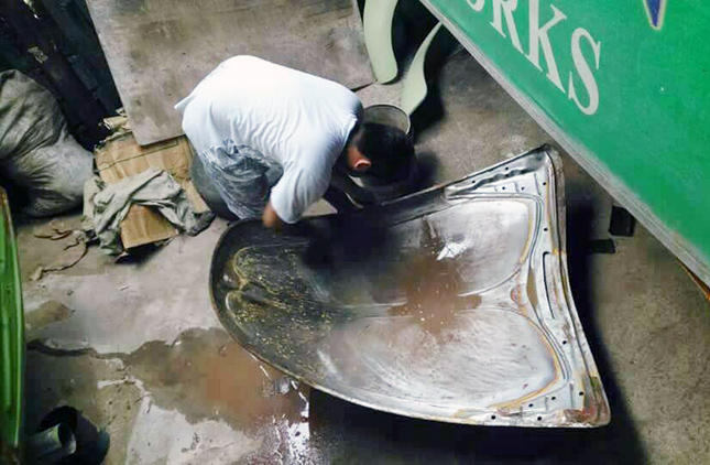 Restored Volkswagen Beetle