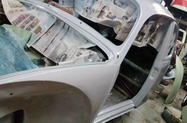 Restored Volkswagen Beetle