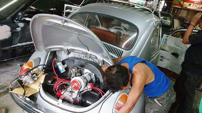 Restored Volkswagen Beetle