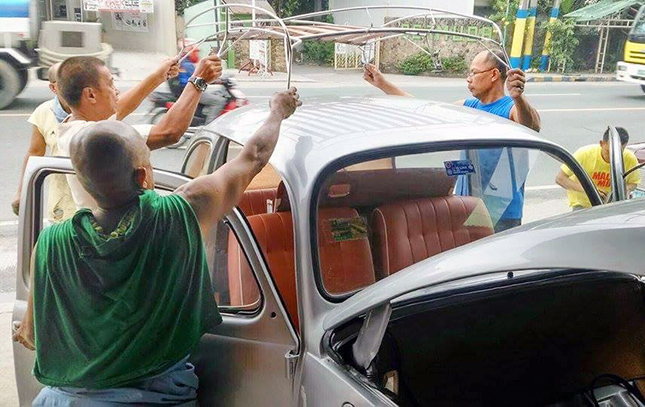 Restored Volkswagen Beetle