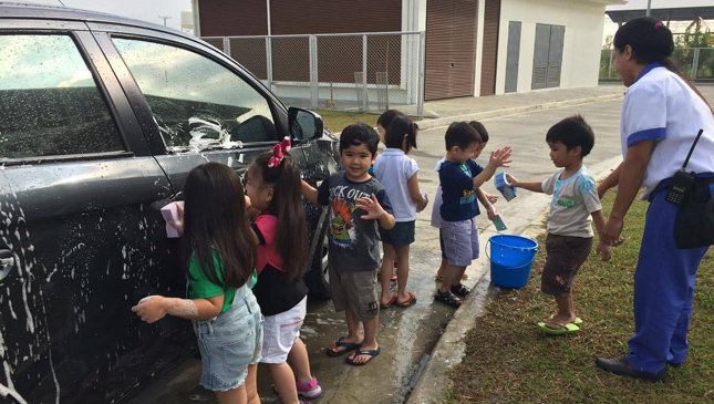 Car wash kids