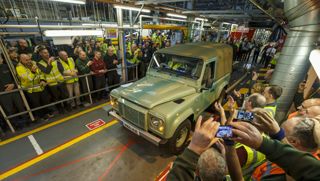 Final Land Rover Defender