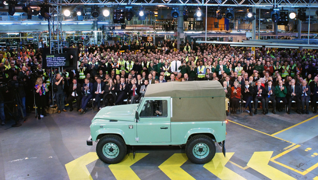 Final Land Rover Defender