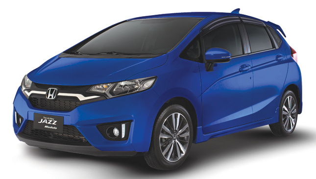 Cool Blue Honda Jazz Modulo edition