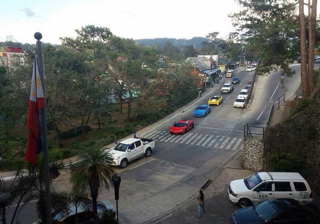 Baguio City traffic