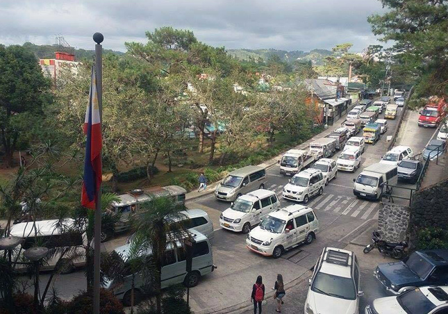 Baguio City traffic