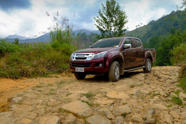 Isuzu D-Max in Mt. Pulag