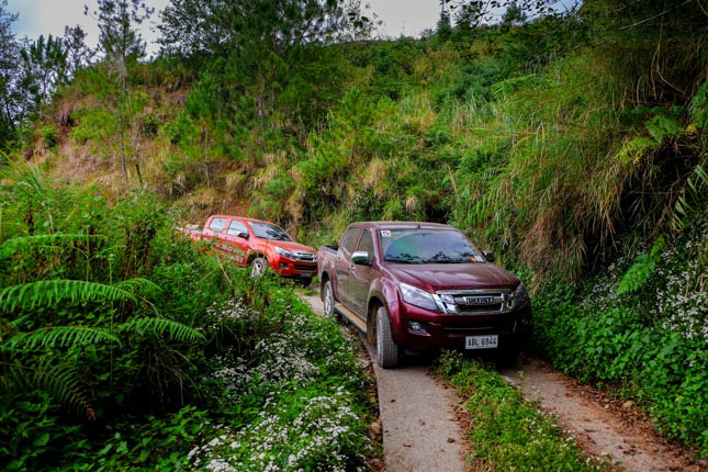 Isuzu D-Max in Mt. Pulag