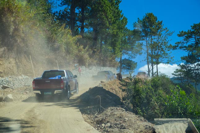 Isuzu D-Max in Mt. Pulag