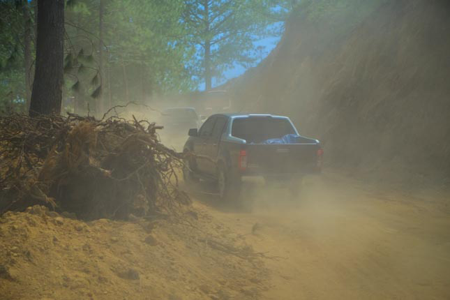 Isuzu D-Max in Mt. Pulag